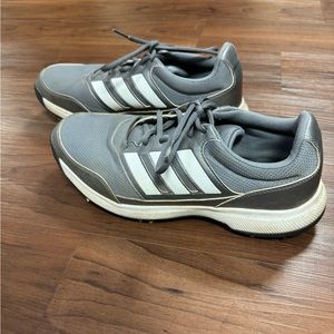 Mens Adidas Tech Response 2.0 Grey Soft Spike Golf Shoes